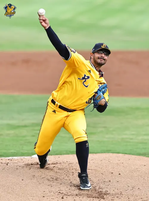 ▲羅戈本戰再度繳出7局優質先發，順利拿到2連勝。（圖／中信兄弟提供）