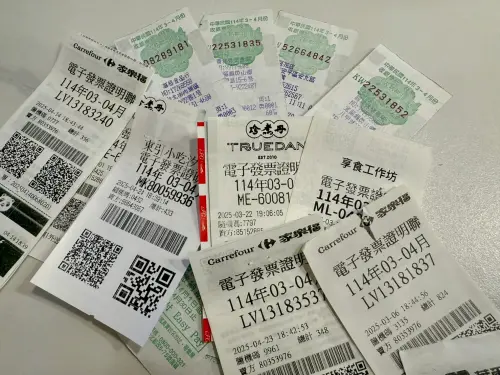 花8元就中獎!今年3-4月統一發票15人中千萬元 19人抱走200萬元