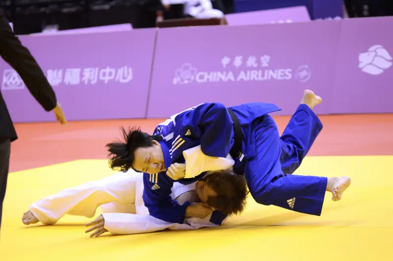 ▲歌王蕭煌奇在世壯運「帕拉」項目視障柔道勇奪金牌。（圖／世壯運執委會提供）