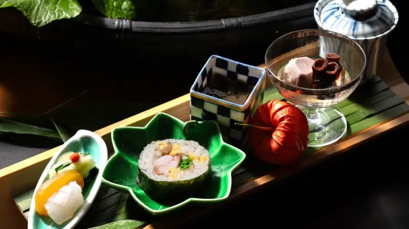懷石初夏菜單「青竹、青梅」入饌展旬味之美