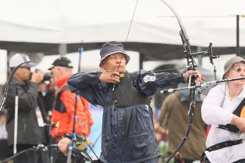 ▲曾在1984年當選洛杉磯奧運代表隊的陳志洋，本屆世壯運回歸賽場