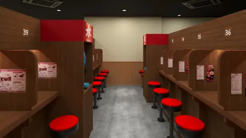 ▲一蘭拉麵公開「台灣台北本店」改裝全新樣貌。（圖／一蘭拉麵提供）