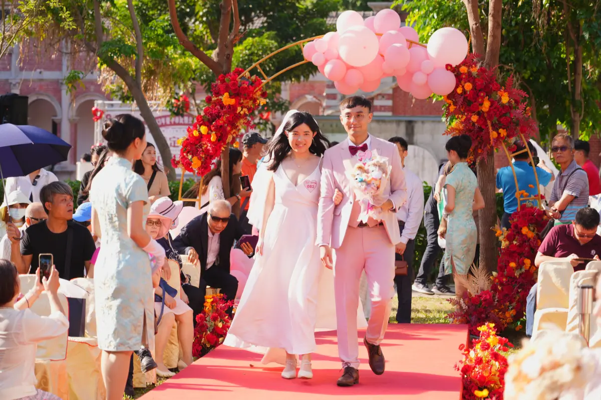▲中市114年聯合婚禮6月2日報名開跑(圖／民政局提供2025.5.27)
