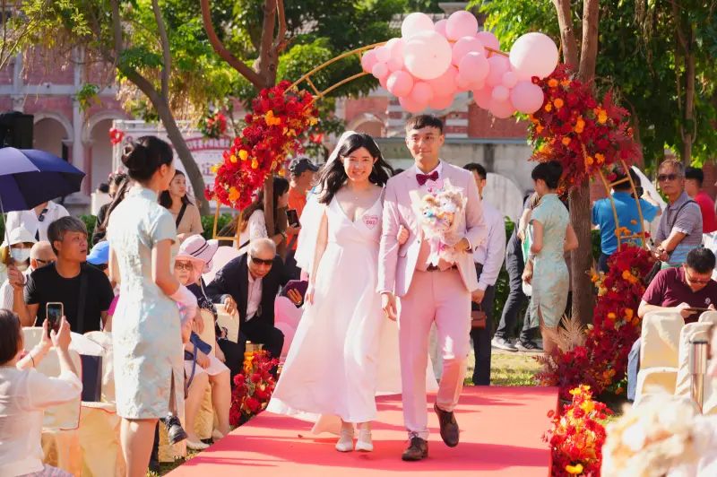 ▲中市114年聯合婚禮6月2日報名開跑(圖／民政局提供2025.5.27)