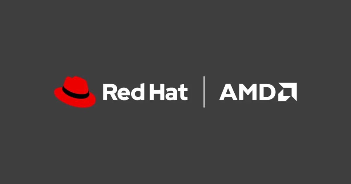 ▲Red Hat 與AMD近日宣布建立策略性合作。（圖╱Red Hat提供）