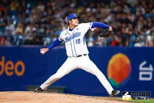 ▲富邦悍將先發投手黃保羅今日將交手樂天桃猿。（圖／記者葉政勳攝 ,2025.05.27）