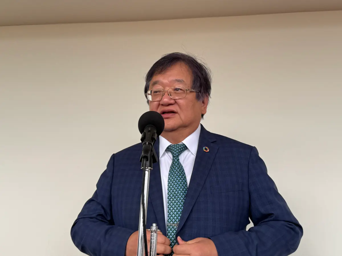 ▲衛福部長邱泰源。（圖／記者張乃文攝）