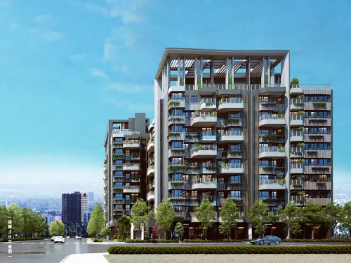 ▲遠雄洄山行 水湳經貿園區建案（圖／翻攝自遠雄洄山行官網）