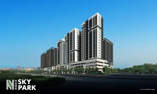16458坪開闊基地,南港國際SKYPARK如坐擁國際城中城,愜意於綠意之中。(圖/業者提供) ▲16458坪開闊基地,南港國際SKYPARK如坐擁國際城中城,愜意於綠意之中。(圖/業者提供)