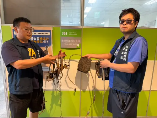 ▲屏縣動保條例今（28）日起上路，未經許可持有獸鋏將開罰。（圖／屏東縣農業處）
