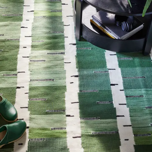 ▲STOCKHOLM 2025平織地毯全系列，最高可省近千元。（圖／IKEA提供）