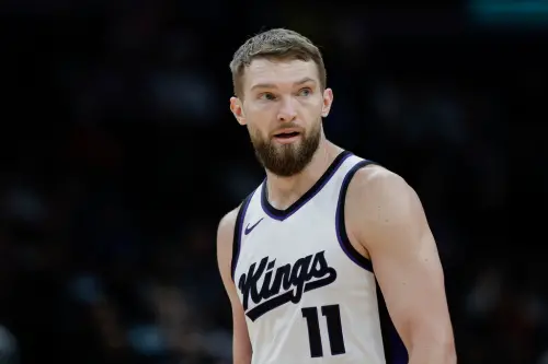 根據《Bleacher Report》記者Greg Swartz的分析,勇士應該考慮透過交易,補進沙加緬度國王中鋒Domantas Sabonis,甚至不惜送走老將「嘴綠」Draymond Green以完成升級。 ▲根據《Bleacher Report》記者Greg Swartz的分析,勇士應該考慮透過交易,補進沙加緬度國王中鋒Domantas Sabonis,甚至不惜送走老將「嘴綠」Draymond Green以完成升級。(圖/美聯社/達志影像)