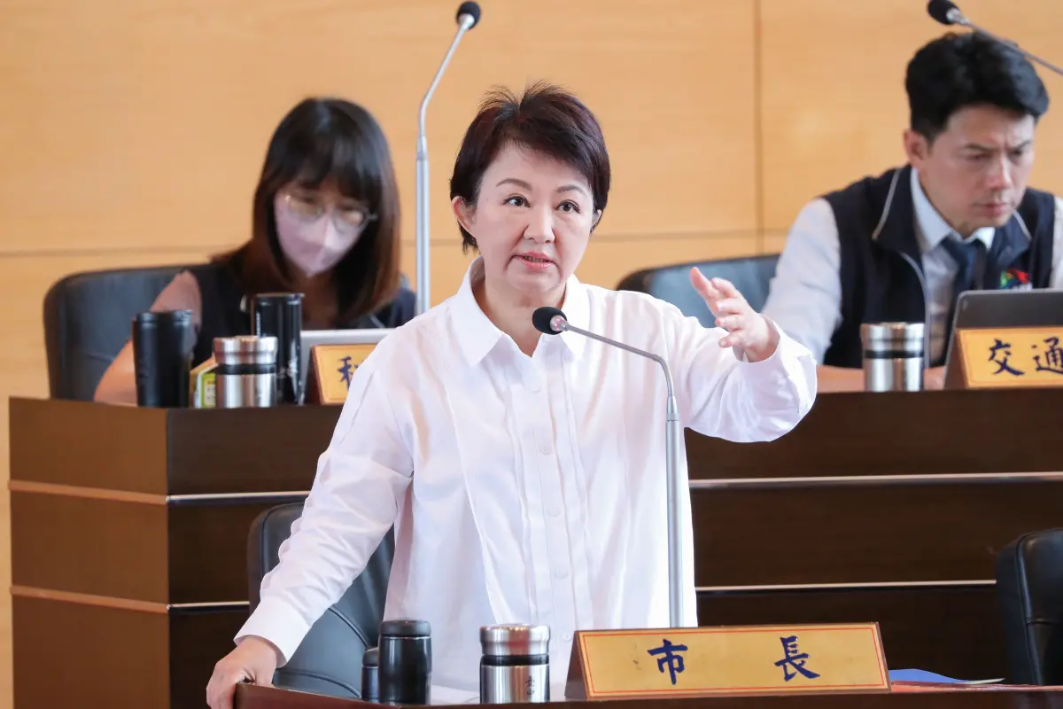 ▲台中市長盧秀燕今為中正路改名風波，喊話中央「饒了人民吧！」（圖／台中市政府提供，2025.05.29）