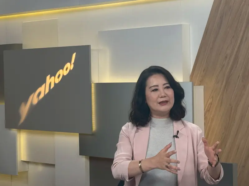 ▲對於市長選舉，吳思瑤回應，「我沒有遺憾，因為我原本就沒有要搶著選市長」。（圖／《Yahoo齊有此理》提供）