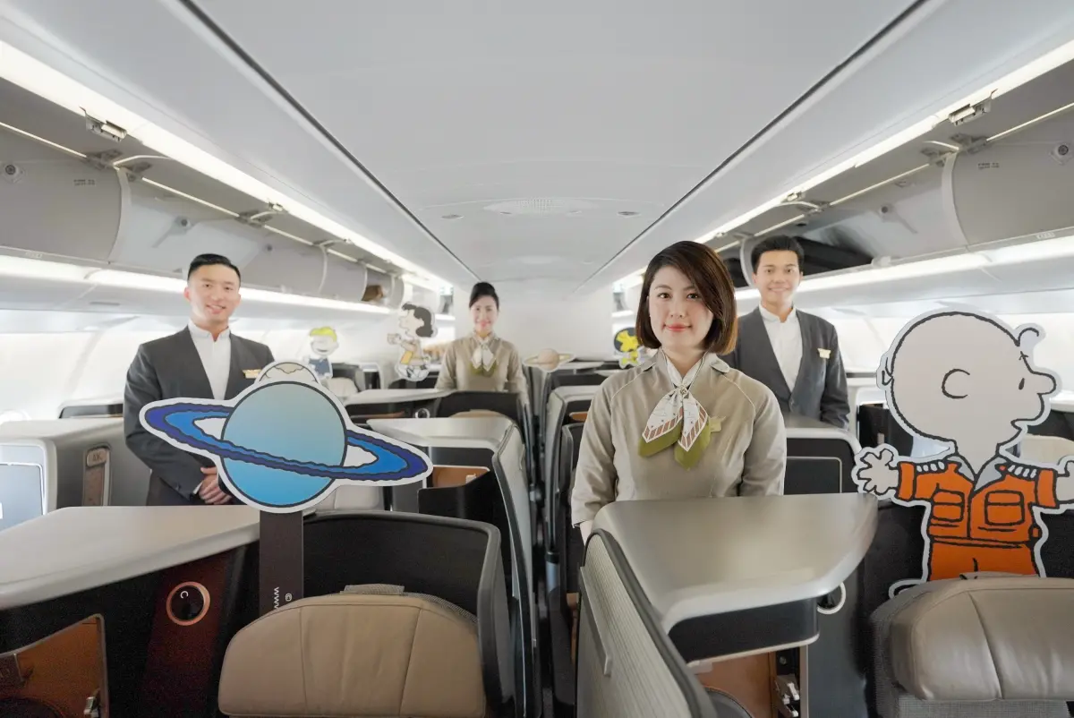 ▲星宇航空即日起，推全新的2025 SNOOPY主題航班。（圖／星宇航空提供）