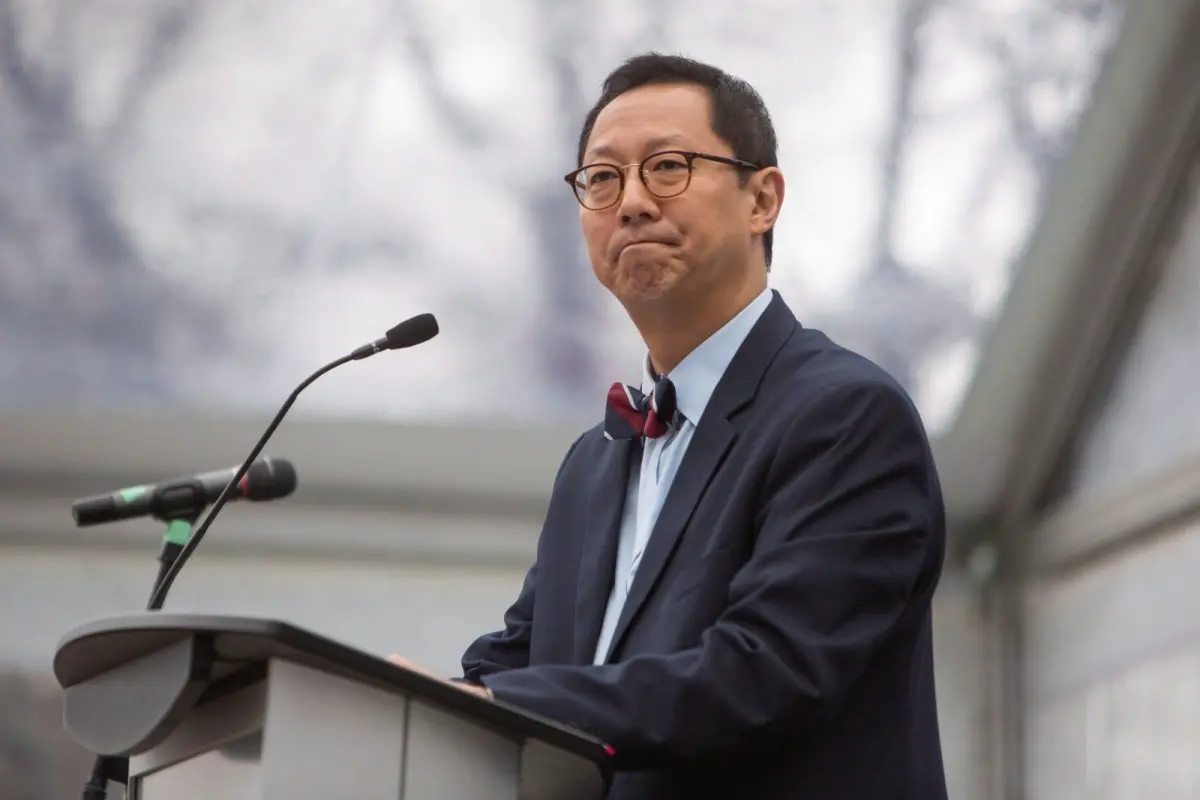 ▲日裔美籍學者小野三太（圖）將出任佛羅里達大學校長，引發保守派人士不滿，包含川普長子小唐納。（圖／美聯社／達志影像）