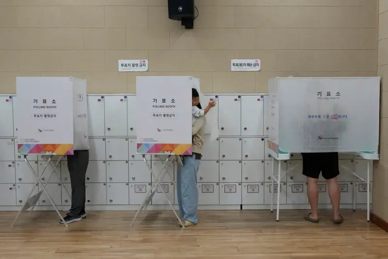 韓國總統大選提前投票開跑！上午投票率創歷史新高　選情超熱