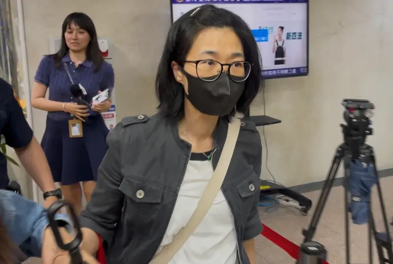 ▲京華城案由被告轉為「污點證人」的邵琇珮為全案關鍵人物之一。(圖/記者葉政勳攝2025.5.29)