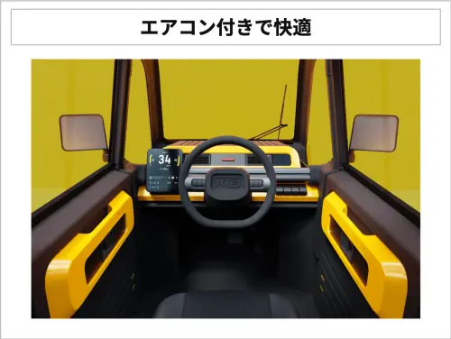 ▲KG Motors的「mibot」為單人座的迷你純電動車，駕駛座內部的設計也相當精簡。（圖／翻攝KG Motors官網）