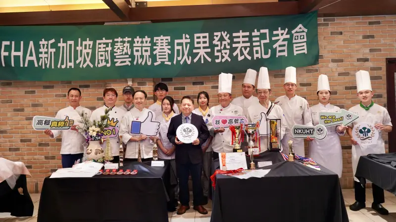 ▲ 高餐大烘焙系、西廚系、餐管系及五專廚藝科參賽，共獲26面獎牌。（圖／高餐大提供）