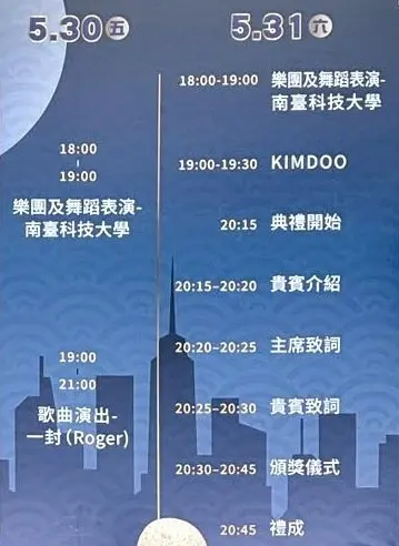 ▲2025臺南市國際龍舟錦標賽表演流程。(圖/官方提供) ▲2025臺南市國際龍舟錦標賽表演流程。(圖/官方提供)