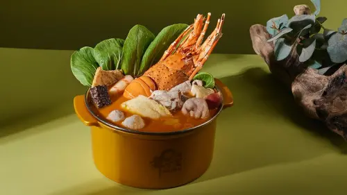 ▲舞古賀mini鍋物5月30日至6月1日期間,推出小龍蝦鍋399元。(圖/業者提供) ▲舞古賀mini鍋物5月30日至6月1日期間,推出小龍蝦鍋399元。(圖/業者提供)