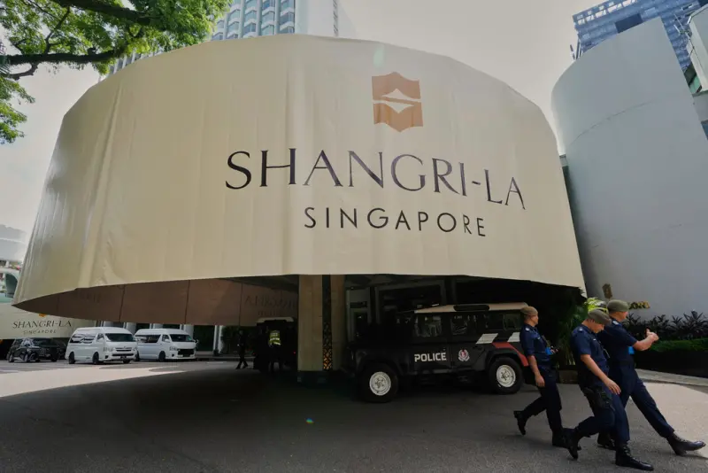 ▲今年在新加坡舉行的香格里拉對話（Shangri-La Dialogue），將於5月31日至6月1日登場。（圖／美聯社／達志影像）