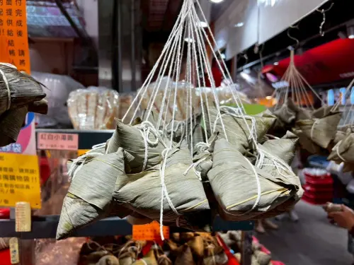 ▲粽子。(圖/記者張勵德攝) ▲粽子。(圖/記者張勵德攝)