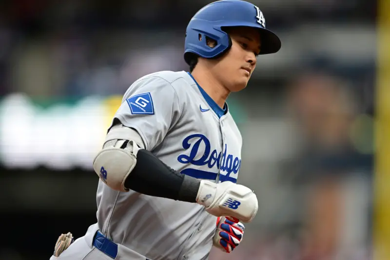 ▲洛杉磯道奇球星大谷翔平在與紐約洋基一役中，以首局首打席就敲出本季第21轟的全壘打，追平比數，更締造20世紀棒球史上從未出現的紀錄──在6月前就累積得到60分。（圖／美聯社／達志影像）