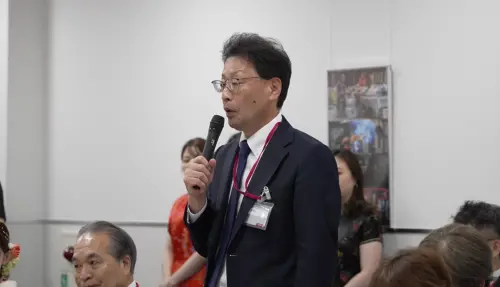 ▲永旺九州社長中川伊正感謝黃偉哲專程到訪也讚揚台南所提供的農產品品質始終非常優良。(圖/南市府提供) ▲永旺九州社長中川伊正感謝黃偉哲專程到訪也讚揚台南所提供的農產品品質始終非常優良。(圖/南市府提供)