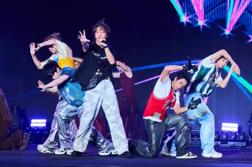 ▲唱跳天團Energy（如圖）昨（30）日擔任「2025」閉幕典禮壓軸表演嘉賓。（圖／相信音樂提供）