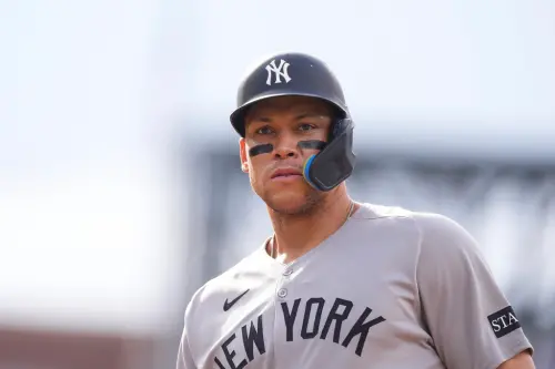 ▲大谷翔平與賈吉（Aaron Judge）兩大球星正面交鋒，雙雙開轟。賽後洋基主帥Aaron Boone對兩人做出比較。（圖／美聯社／達志影像）