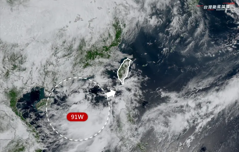 天氣／「今年首颱」生成機率曝！熱帶擾動衝台灣　開工高溫炸雷雨