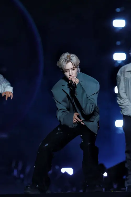 ▲Mark Tuan（段宜恩）KT POP高雄世運演唱會。（圖／讀者提供）