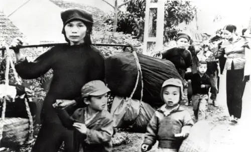 ▲越戰結束後，大批難民流亡海外，其中有不少人遠赴法國尋求庇護。（圖／美聯社／達志影像）