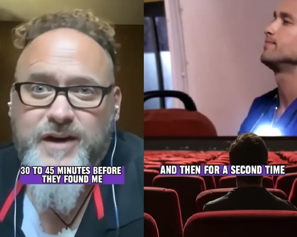 ▲美國一名男子在Tiktok分享自己的瀕死復活體驗，形容像是在看一場電影。（圖／翻攝自Tiktok／after.life.echoes）