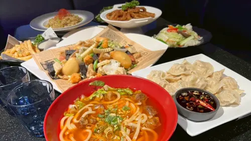 ▲大帑殿大順路從招牌三杯嫩雞腿、紅糟雪花豬，到創新松露奶油野菇雞與辣味美墨薯角，每一道菜都充滿巧思。（圖／大帑殿提供）