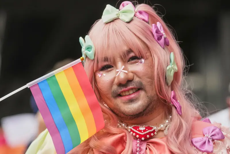▲泰國是東南亞首個同婚合法化國家，對於LGBTQ+群體權益極為重視。（圖／美聯社／達志影像）