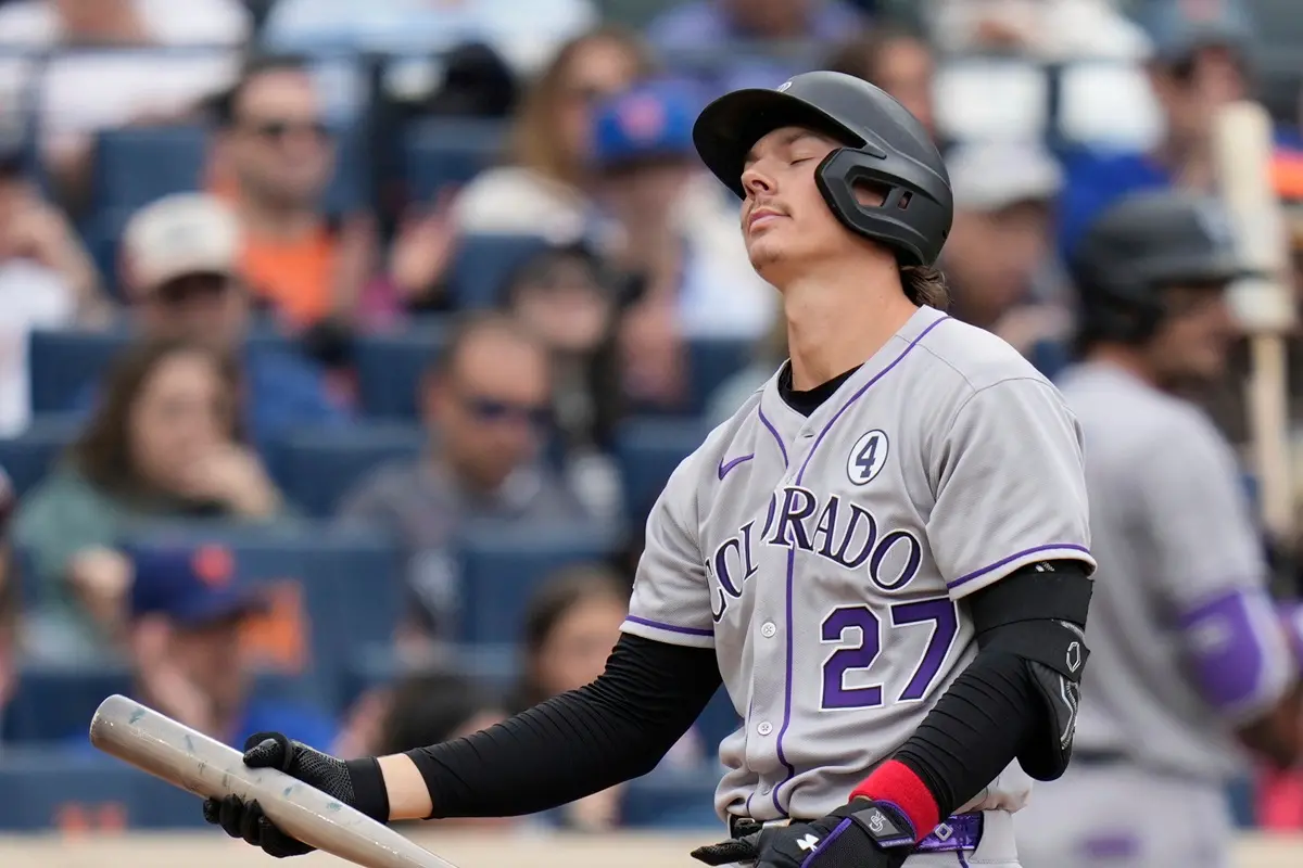 ▲洛磯隊苦吞8連敗，戰績陷入極度低迷，已吞下50敗，追平大聯盟歷史上最慘開季戰績，上一次是發生在141年前。（圖／美聯社／達志影像）