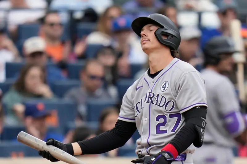 ▲洛磯隊苦吞8連敗，戰績陷入極度低迷，已吞下50敗，追平大聯盟歷史上最慘開季戰績，上一次是發生在141年前。（圖／美聯社／達志影像）