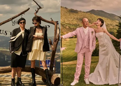 崔汝珍與男公甜蜜完婚,婚禮選在郵輪旁舉行,老公現場下跪告白,氣氛浪漫又感人,兩人隨音樂舞動盡顯幸福。(圖/崔汝珍IG) ▲崔汝珍與男公甜蜜完婚,婚禮選在郵輪旁舉行,老公現場下跪告白,氣氛浪漫又感人,兩人隨音樂舞動盡顯幸福。(圖/崔汝珍IG)