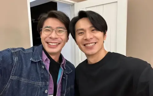 姚淳耀以及鍾佳播在去年金鐘獎就曾合作。(圖/姚淳耀臉書) ▲姚淳耀以及鍾佳播在去年金鐘獎就曾合作。(圖/姚淳耀臉書)