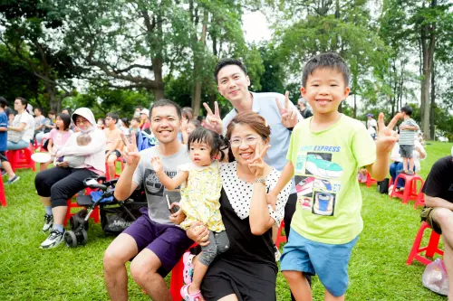 ▲廖偉翔團隊昨天在豐樂公園舉辦端午親子活動。（圖／立委廖偉翔提供，2025.06.02）