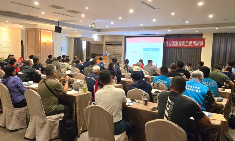 ▲原民會114年度第一梯次原住民自製獵槍安全使用訓練課程。（圖／原民會）