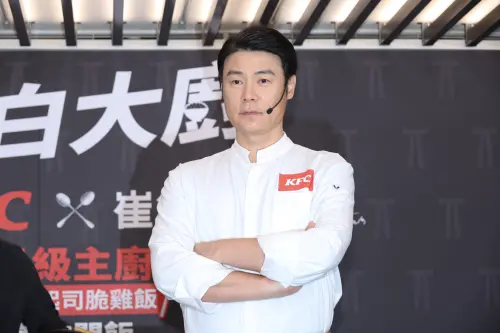 崔鉉碩來台和肯德基推出全新聯名。(圖/記者 陳明安攝) ▲崔鉉碩來台和肯德基推出全新聯名。(圖/記者 陳明安攝)