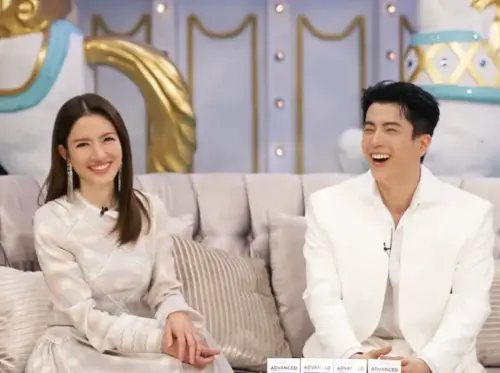 ▲Aff（左）和Nonkul因戲生情，發展一段相差16歲的姐弟戀。（圖／翻攝自Aff IG）