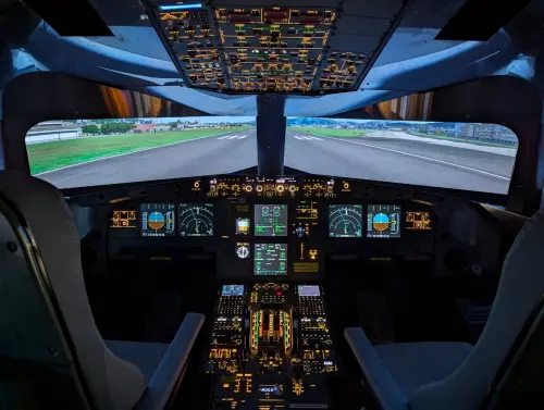 ▲A320飛行模擬機。（圖／沅星航空提供）