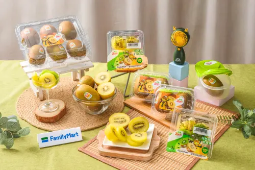 ▲全家購買奇異果，集章送電風扇。（圖／全家提供）