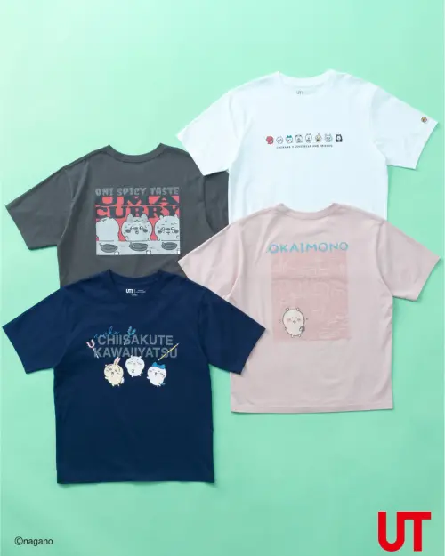 不只GU要搶!UNIQLO也聯名「吉伊卡哇」 7-11麻糬泡芙送閃亮貼紙 ▲UNIQLO聯名《Chiikawa吉伊卡哇》插畫家NAGANO!可愛夥伴家族最新單品一覽。(圖/翻攝自UNIQLO FB)