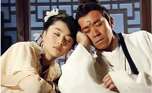 ▲范冰冰（左）和王學兵（右）因戲生情。（圖／翻攝自微博）